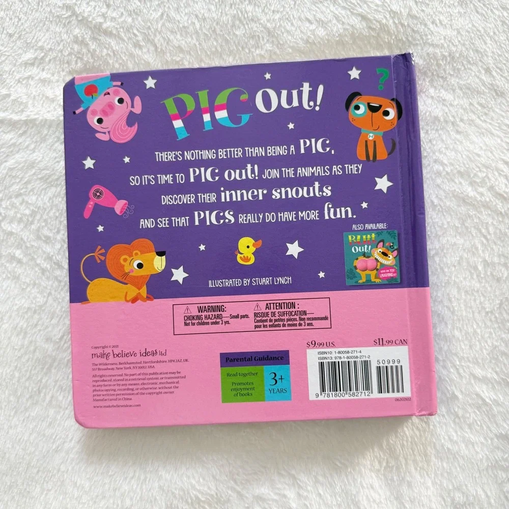 Priddy Books Make Believe Ideas Board Book Lot Kids Sensory Interactive Books